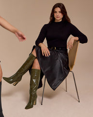 Bennidy Wide Calf Knee High Boot