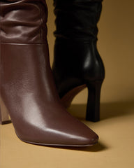 Genisa Wide Calf Slouchy Knee High Boot