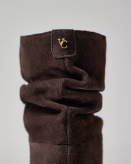 Genisa Narrow Calf Slouchy Knee High Boot