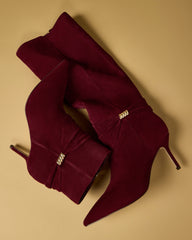 Meezo Narrow Calf Knee High Boot