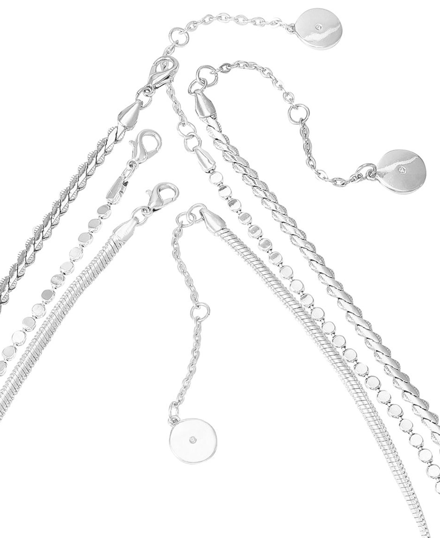 Trio Chain Layered Necklace