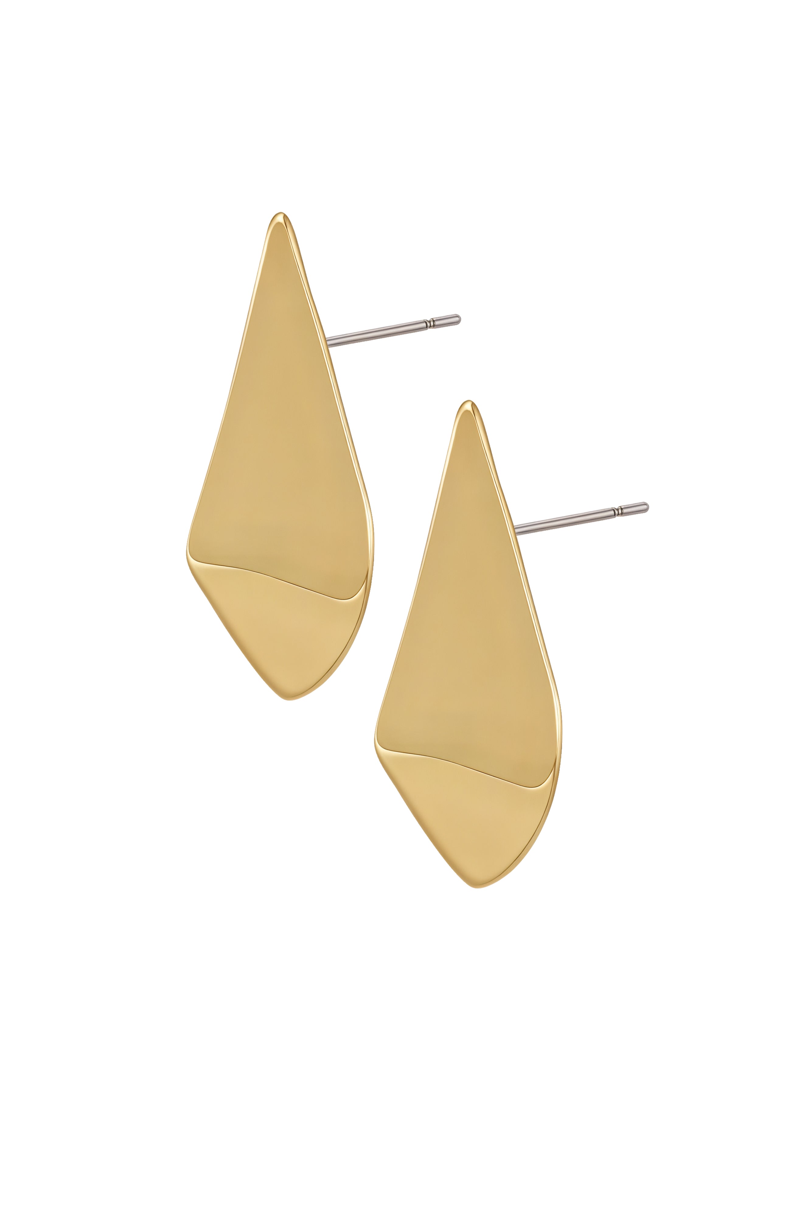 Chic Sculptural Dome Drop Earrings