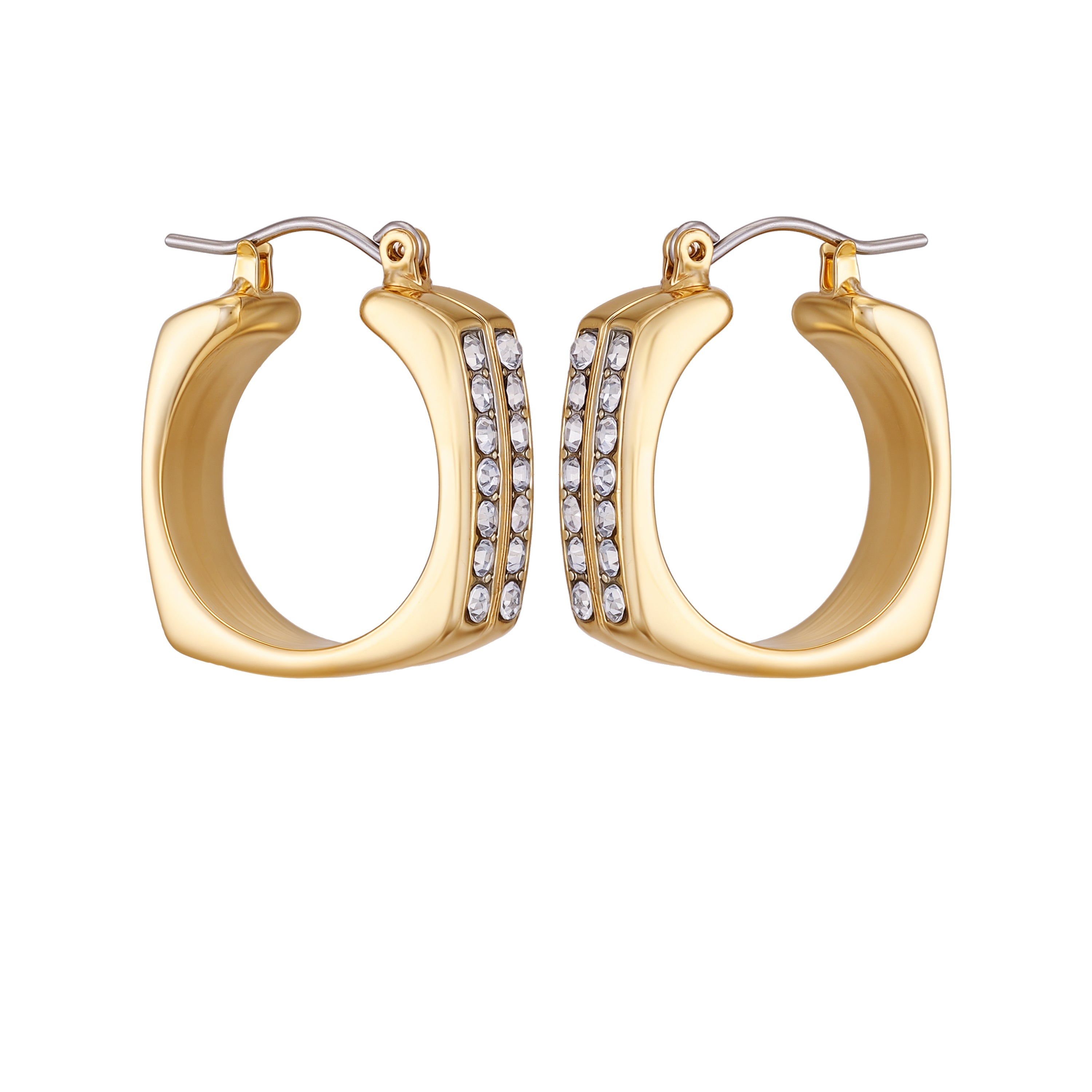 Small Square Hoop Earrings