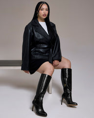 Sareya Extra Wide Calf Knee High Boot