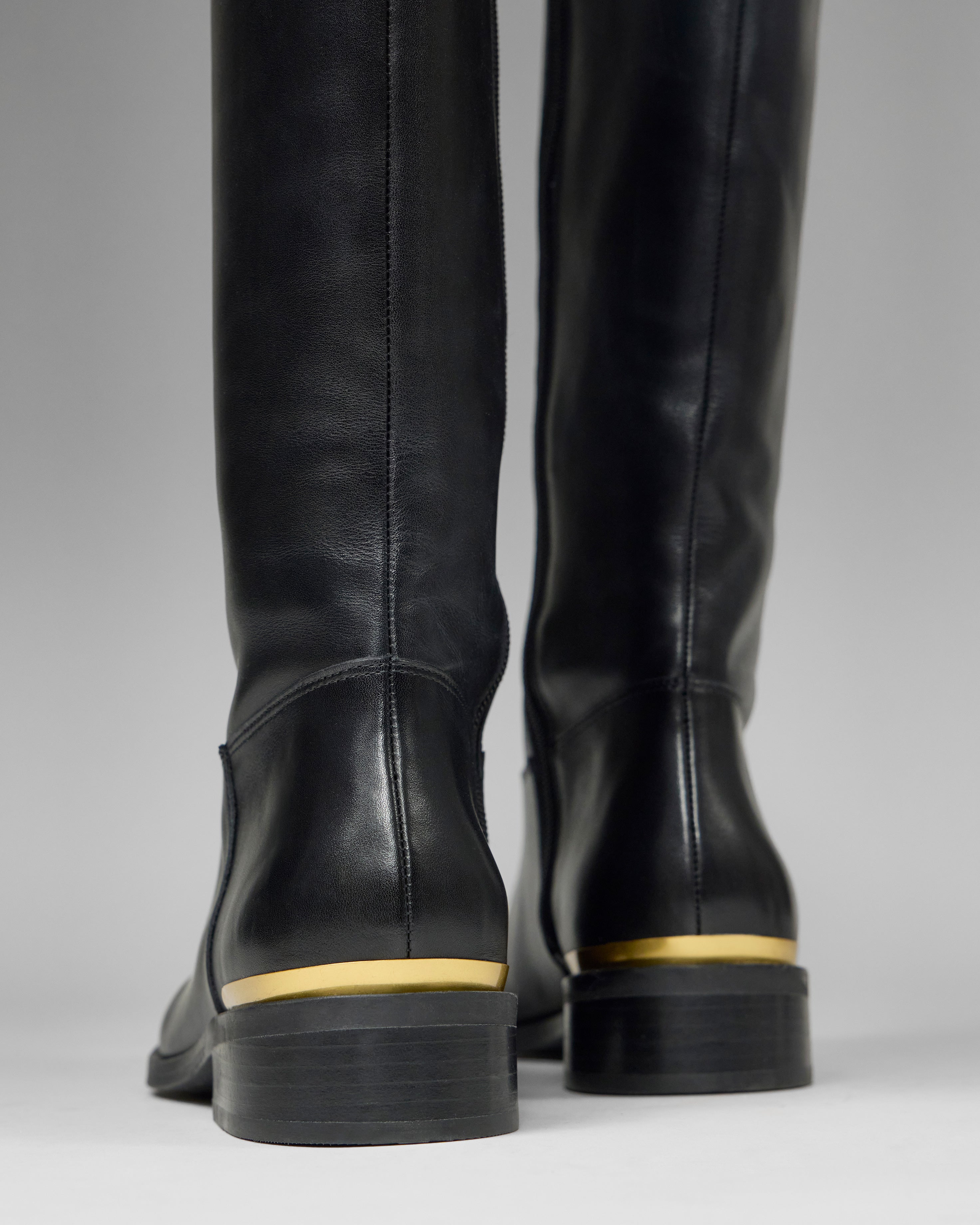 Bercla Narrow Calf Knee High Riding Boot